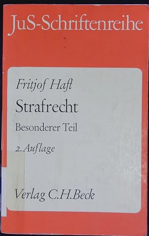 Seller image for Strafrecht, besonderer Teil. for sale by Antiquariat Bookfarm