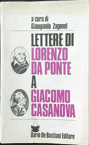 Immagine del venditore per Lettere di Lorenzo da Ponte a Giacomo Casanova venduto da Librodifaccia