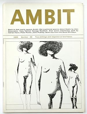 Bild des Verkufers fr Ambit: A Quarterly of Poems, Short Stories, Drawings and Criticism, Number 38, 1969 zum Verkauf von PsychoBabel & Skoob Books