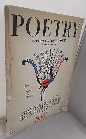 Seller image for Poetry London - New York. for sale by Addyman Books