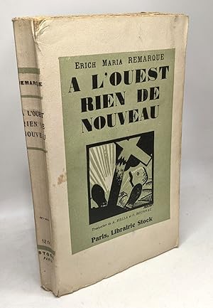 Seller image for  l'ouest rien de nouveau - traduction de A. Hella et O. Bournac for sale by crealivres