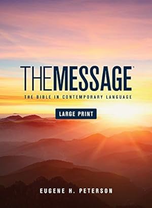 Imagen del vendedor de The Message Large Print a la venta por WeBuyBooks