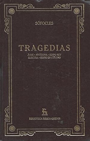 Seller image for TRAGEDIAS. yax. Antgona. Edipo Rey .Electra. Edipo en Colono) for sale by Librera Pramo