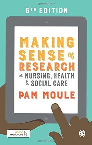 Bild des Verkufers fr Making Sense of Research in Nursing, Health and Social Care zum Verkauf von WeBuyBooks