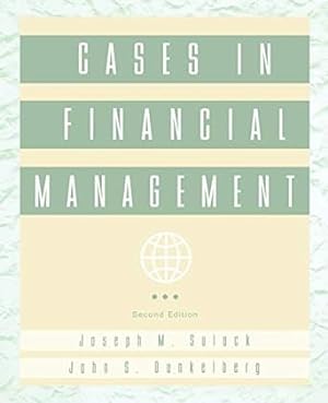 Seller image for Cases in Financial Management, 2nd Edition for sale by Bulk Book Warehouse