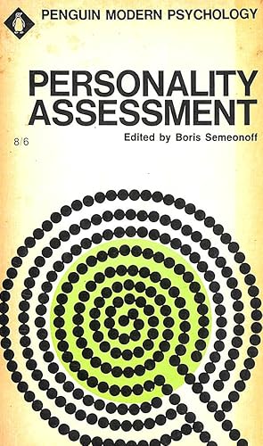 Immagine del venditore per Personality Assessment Selected Readings venduto da M Godding Books Ltd