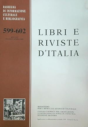 Libri e riviste d'Italia 599-602/ 2000
