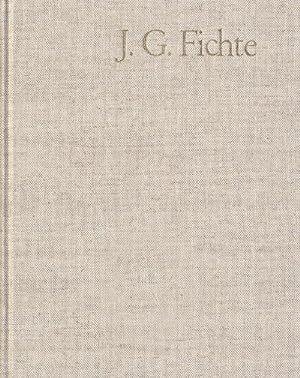 Seller image for Johann Gottlieb Fichte: Gesamtausgabe / Reihe I: Werke. Band 5: Werke 1798-1799 for sale by Rheinberg-Buch Andreas Meier eK