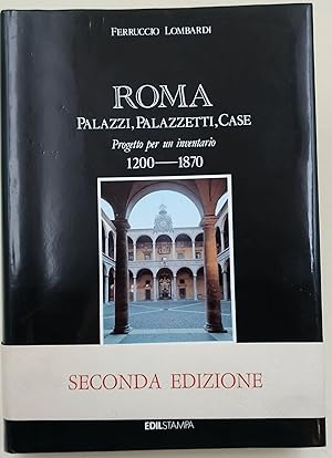 Image du vendeur pour Roma-Palazzi, Palazzetti, Case-Progetto per un inventario 1200-1870 mis en vente par Invito alla Lettura