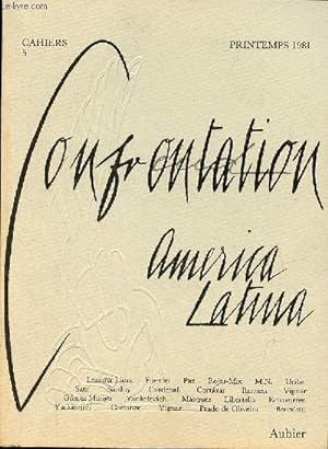 Confrontation cahiers n°5 printemps 1981 - America Latina - Images de l'Amérique latine - Alejo C...