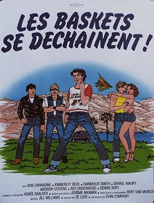 "LES BASKETS SE DÉCHAINENT (MASSACRE AT CENTRAL HIGH)" Réalisé par Renée DAALDER en 1976 avec Bob...