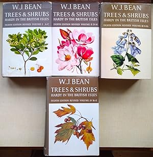 Seller image for Trees and Shrubs Hardy in the British Isles - Four volumes. Eighth edition. for sale by Mike Park Ltd
