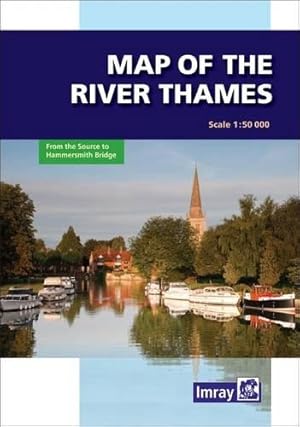 Bild des Verkufers fr River Thames Map zum Verkauf von WeBuyBooks