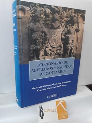 Bild des Verkufers fr DICCIONARIO DE APELLIDOS Y ESCUDOS DE CANTABRIA zum Verkauf von Librera Kattigara