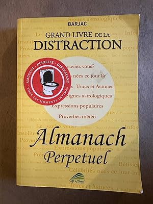 Seller image for Grand livre de la distraction for sale by D�mons & Merveilles