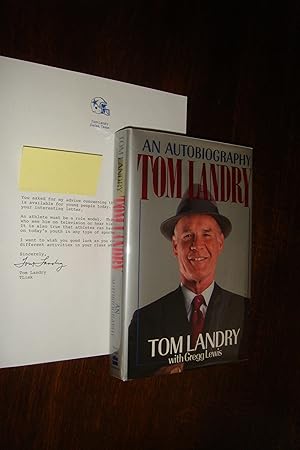 Tom Landry : Autobiography of the Hall of Fame Coach of the Dallas Cowboys from 1960 - 1988+ a ty...