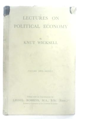 Imagen del vendedor de Lectures on Political Economy, Volume Two: Money a la venta por World of Rare Books