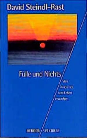 Seller image for Flle und Nichts - Von innen her zum Leben erwachen for sale by Antiquariat Armebooks