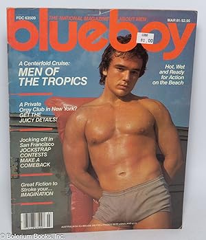 Imagen del vendedor de Blueboy: the national magazine about men; vol. 53, March 1981: Men of the Tropics a la venta por Bolerium Books Inc.