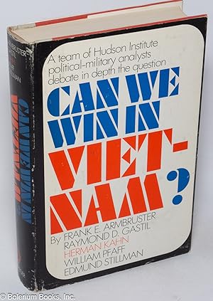 Imagen del vendedor de Can We Win in Vietnam a la venta por Bolerium Books Inc.
