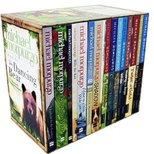 Bild des Verkufers fr Michael Morpurgo Box Set - 16 Books RRP £ 84.99: Why the Whales Came, Mr Nobody's Eyes, Kensuke's Kingdom, Long Way Home, Escape from Shangri-La, Dear Olly, Toro! Toro!, Cool!, The Butterfly Lion, Private Peaceful (WarHorse, The Wreck of the Zanzibar, King of the Cloud Forests, Kaspar Prince of Cats, Born to Run & The Amazing Adventures of Adolphus Tips) zum Verkauf von WeBuyBooks 2