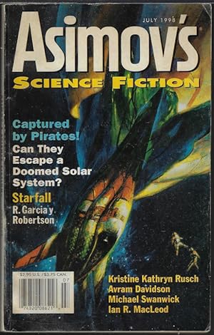 Immagine del venditore per ASIMOV'S Science Fiction: July 1998 venduto da Books from the Crypt