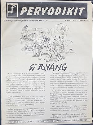 Periodikit: Buwanang Lathalain ng Research Program, CREATE, Inc. Tomo 1, Big. 7 Marso 1994