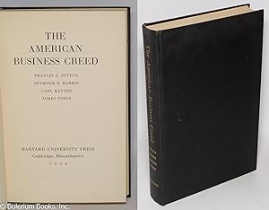 Immagine del venditore per The American Business Creed venduto da Bolerium Books Inc.