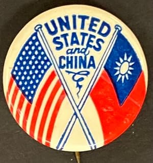 United States and China [pinback button]