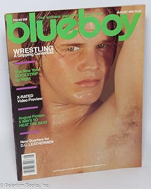 Bild des Verkufers fr Blueboy: the national magazine about men; vol. 46, August 1980; Wrestling, a gripping centerfold zum Verkauf von Bolerium Books Inc.