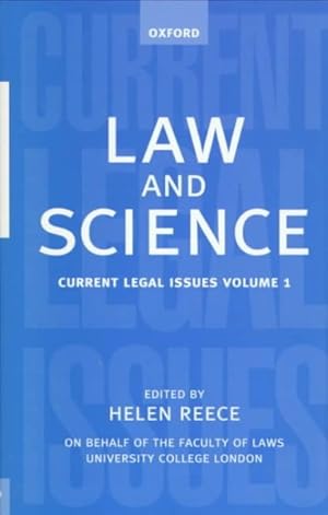 Seller image for Law and Science : Current Legal Issues 1998 for sale by GreatBookPrices
