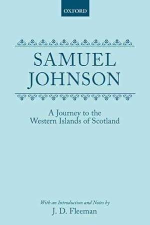 Bild des Verkufers fr Journey to the Western Islands of Scotland zum Verkauf von GreatBookPrices