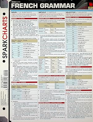 Seller image for French Grammar (SparkCharts) for sale by Adventures Underground