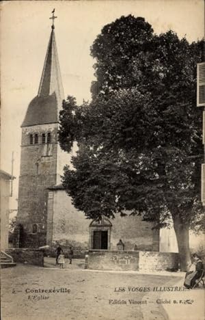 Ansichtskarte / Postkarte Contrexéville Lothringen Vosges, Kirche