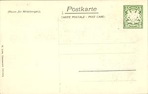 Privat-Ganzsache Bayern PP 15 C 121 04, 18. Deutscher Philatelistentag Nürnberg 1906