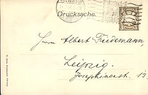 Privat-Ganzsache Bayern PP 11 C 2 01. 18. Deutscher Philatelistentag Nürnberg 1906, SSt. B0. 07