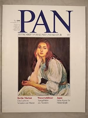 Bild des Verkufers fr Pan - Zeitschrift fr Kunst und Kultur 9/87. zum Verkauf von KULTur-Antiquariat