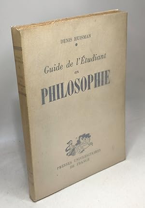 Guide de l'étudiant en philosophie