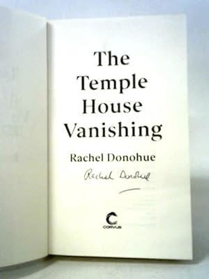 Bild des Verkufers fr The Temple House Vanishing zum Verkauf von World of Rare Books