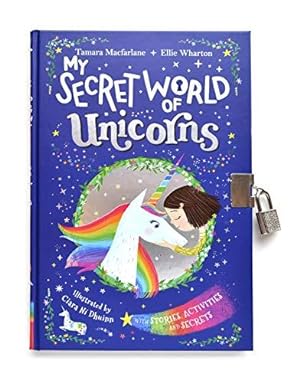 Bild des Verkufers fr My Secret World of Unicorns: lockable story and activity book zum Verkauf von WeBuyBooks 2