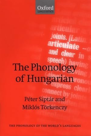 Seller image for Phonology of Hungarian for sale by GreatBookPricesUK