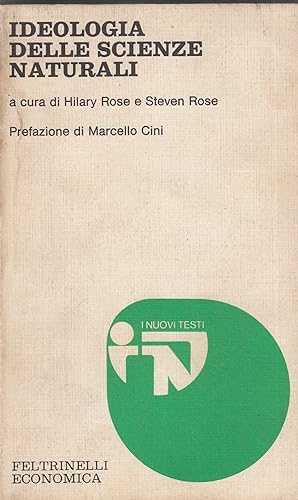 Seller image for Ideologia delle scienze naturali for sale by MULTI BOOK
