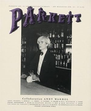 Parkett Magazine No. 12: Andy Warhol + Insert by Günther Förg