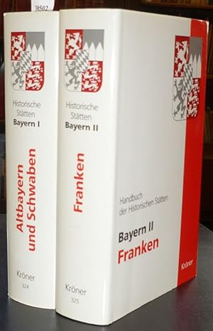 Bild des Verkufers fr Handbuch der historischen Sttten. Bayern I-II. 2 Bnde. zum Verkauf von Antiquariat Dwal