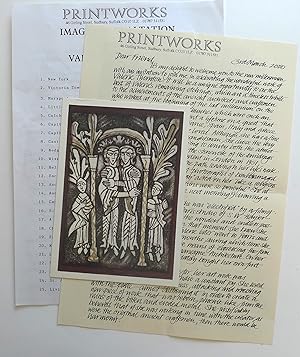 Seller image for Images of Exaltation Etchings by Valerie Thornton. Printworks. Sudbury, 24th March-15th April 2000. for sale by Roe and Moore