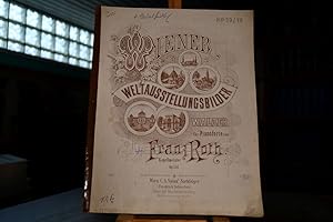 Bild des Verkufers fr Wiener Weltausstellungsbilder. Walzer fr Pianoforte. Op. 154. zum Verkauf von Gppinger Antiquariat
