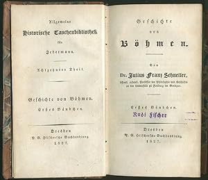 Bild des Verkufers fr Geschichte von Bhmen. 3 Bndchen in 1 Band. zum Verkauf von Schsisches Auktionshaus & Antiquariat