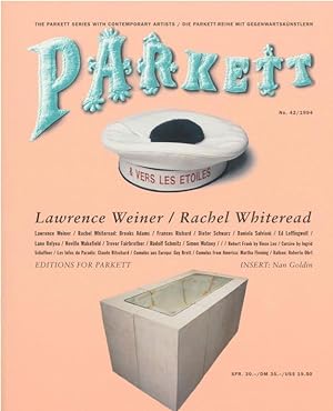 Parkett Magazine No. 42: Lawrence Weiner, Rachel Whiteread + Insert by Nan Goldin
