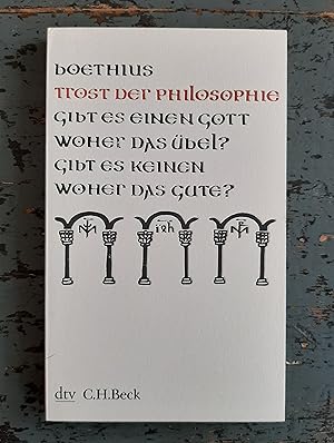 Seller image for Trost der Philosophie (=Kleine Bibliothek der Weltweisheit, Bd. 1) for sale by Versandantiquariat Cornelius Lange