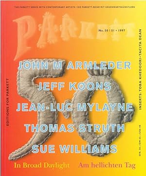 Seller image for Parkett Magazine No. 50-51: John M Armleder, Jeff Koons, Jean-Luc Mylayne, Thomas Struth, Sue Williams + Inserts by Tacita Dean and Toba Khedori for sale by Books by Artists